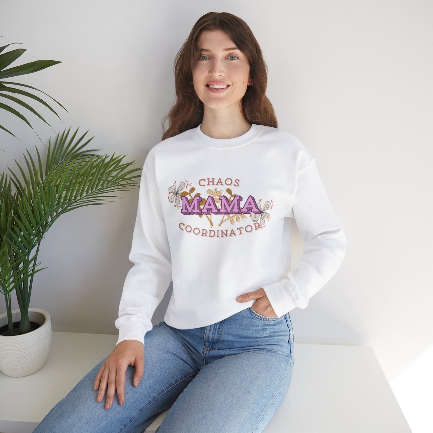 Mama Coordinator Crewneck Sweatshirt - Cozy and Stylish Gift for Moms