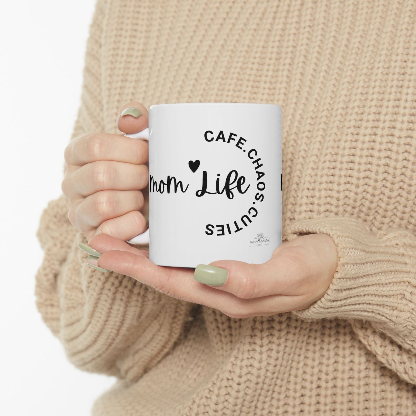 Mama Mug-Mom Life & Coffee, (11oz, 15oz)