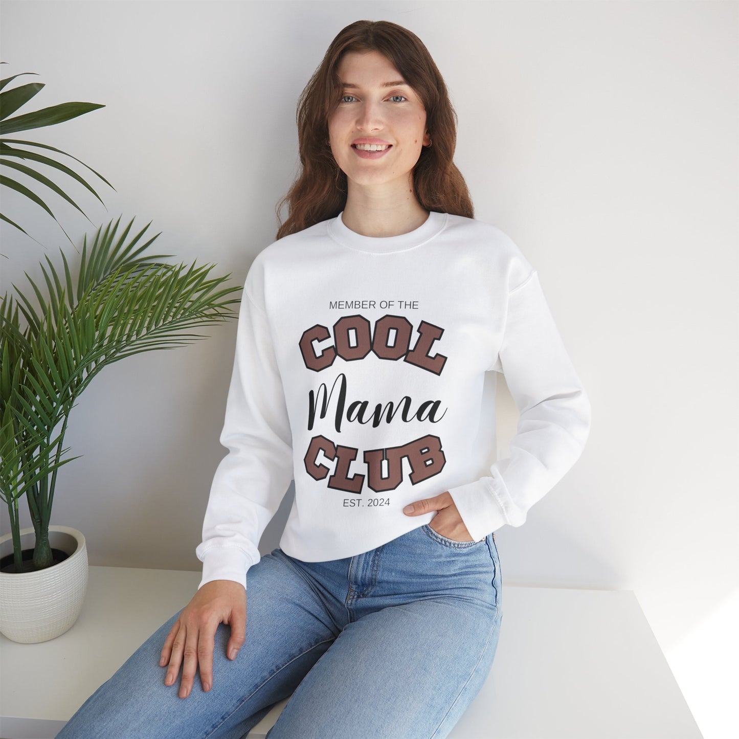 Cool Mama Club Crewneck Sweatshirt