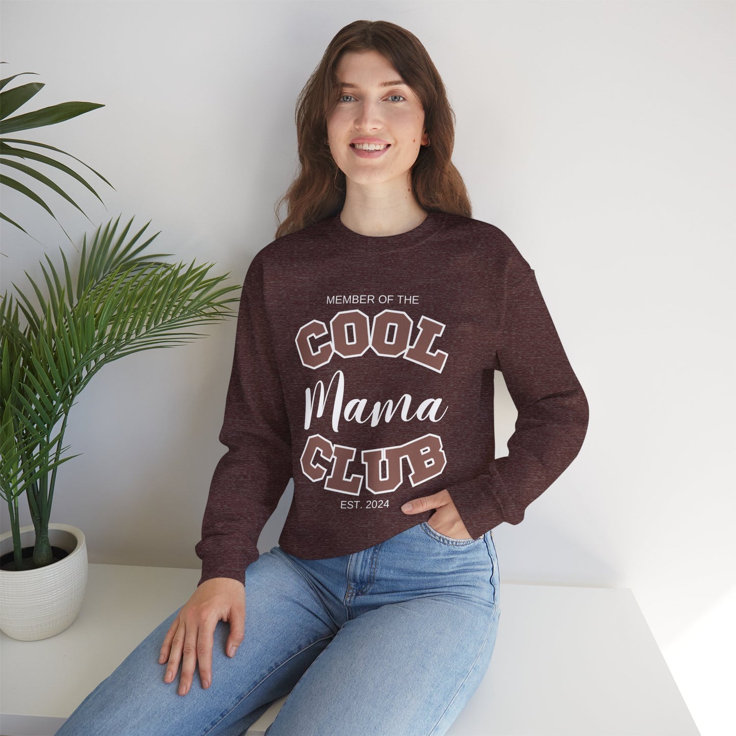 Cool Mama Club Crewneck Sweatshirt