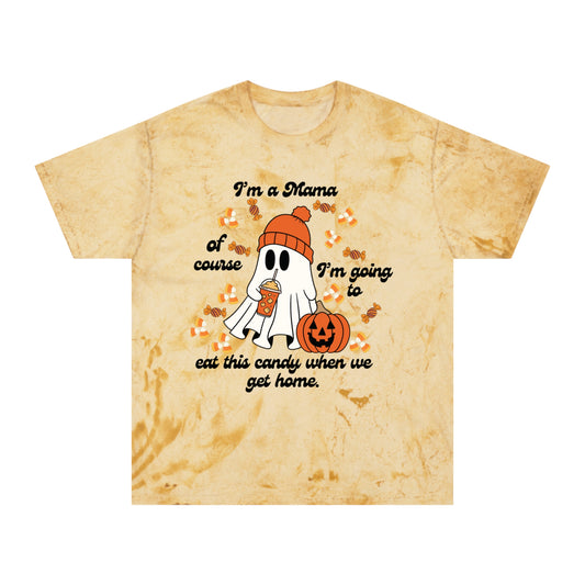 Halloween Ghost T-Shirt, Perfect for Moms, Spooky Season Apparel, Casual Comfortable Wear, Halloween Party Shirt