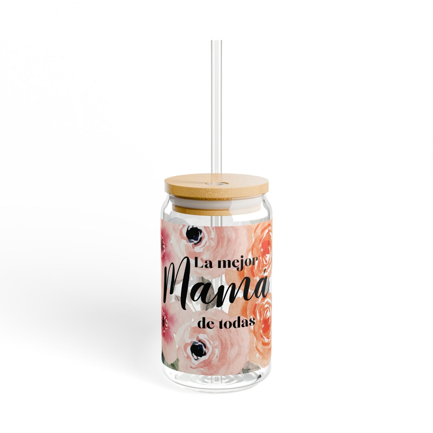 Mejor Mama Sipper Glass, 16oz