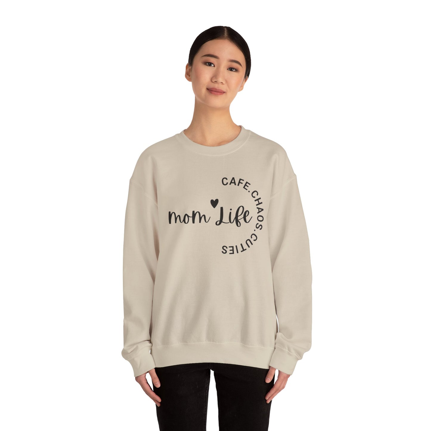 Mom Life Crewneck Sweatshirt