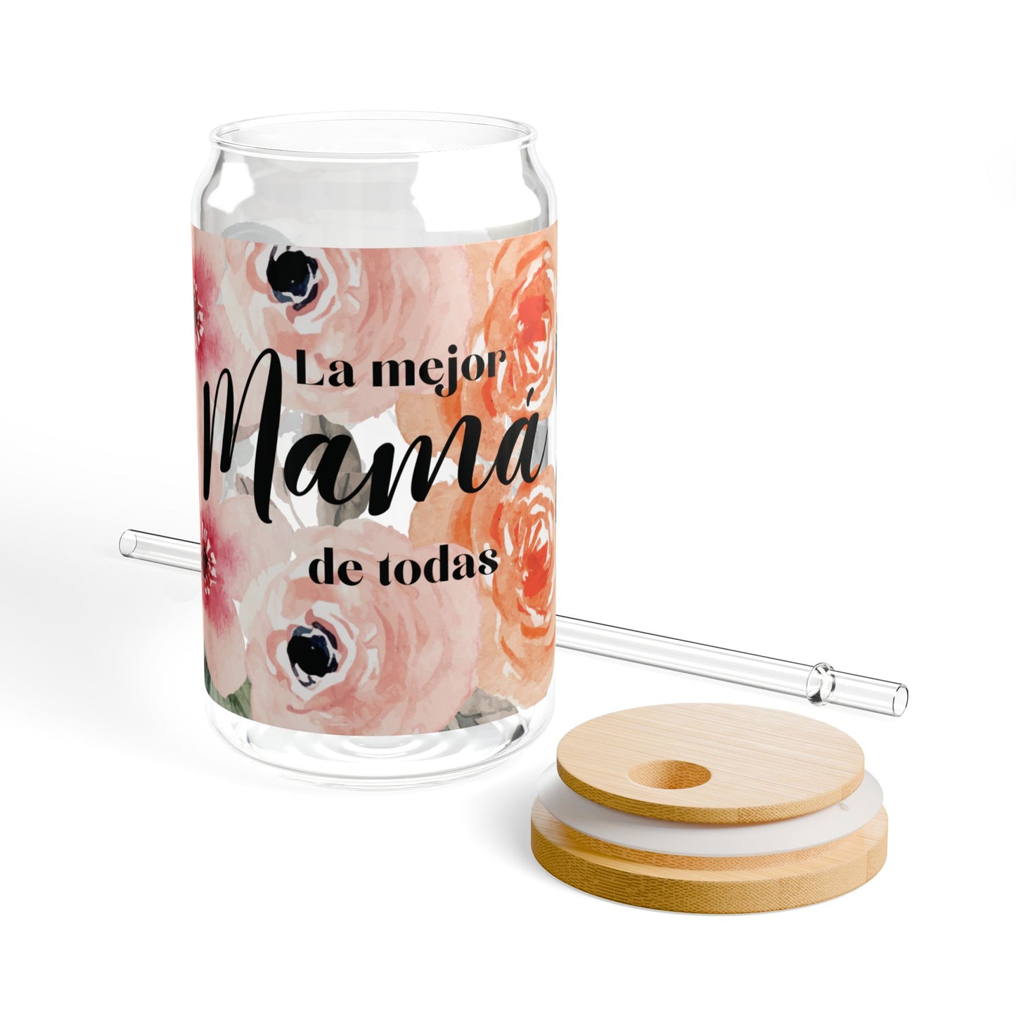 Mejor Mama Sipper Glass, 16oz