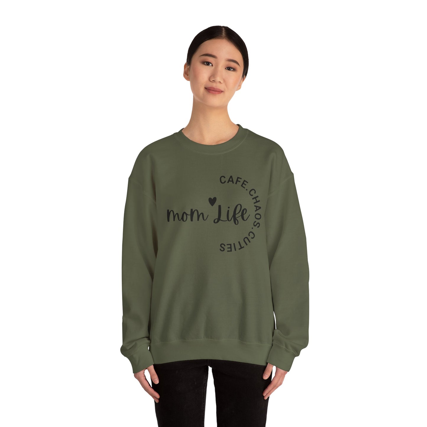 Mom Life Crewneck Sweatshirt